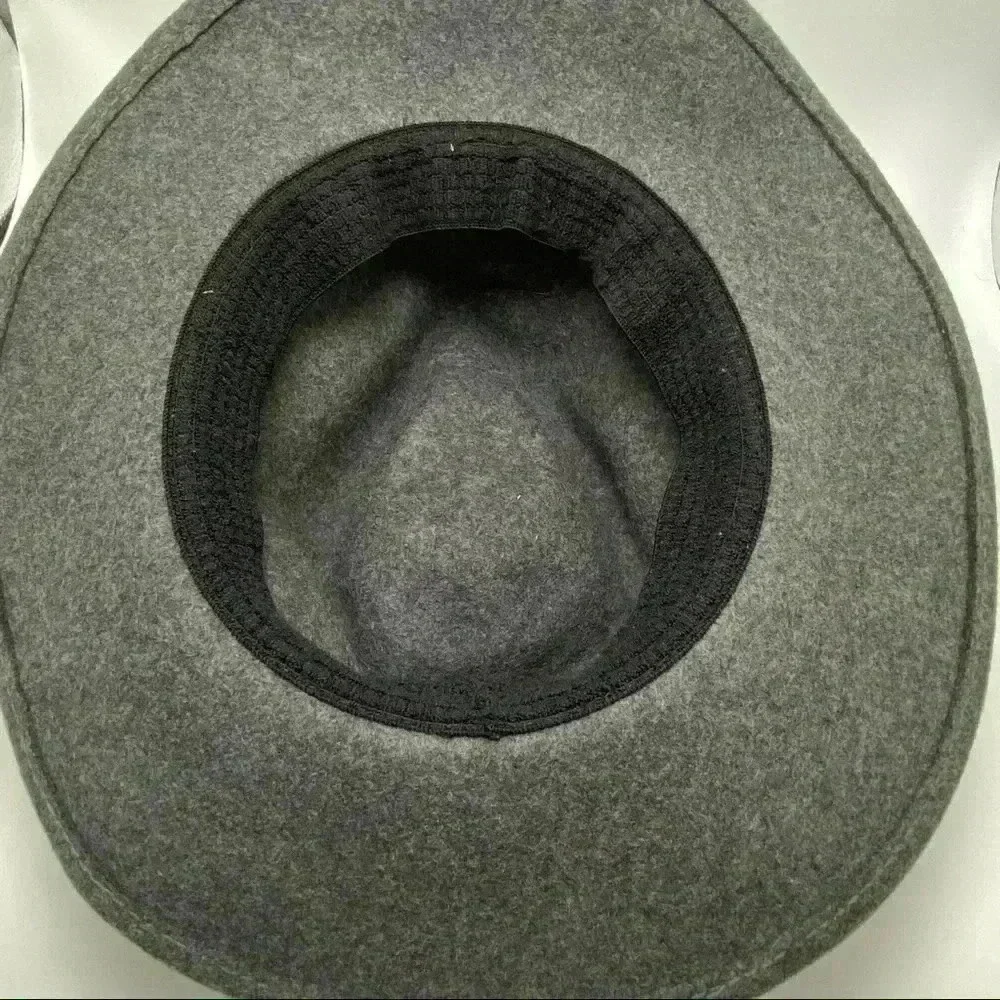 Fedora/ rancher grey hat Yellowstone western